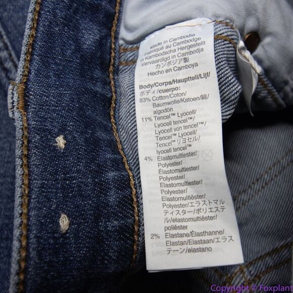Madewell Petite 10" High-Rise Skinny Jeans in Wendover Wash, 27P - Picture 13 of 16
